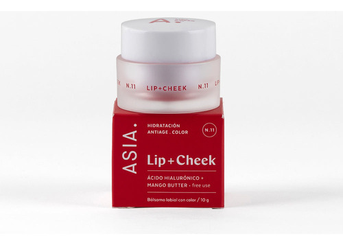 Lip+cheek N.11, Asia Skincare, Tinte Cherry Antiage