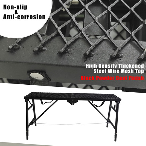 Gaeaauto Andamio Plegable Portátil, Plataforma Escalonada, A