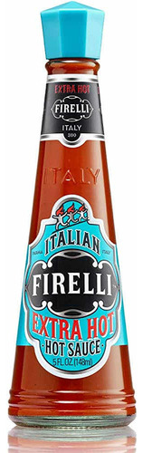 Salsa de chile italiano Firelli Extra Hot Sauce 148 ml