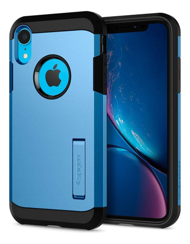 Funda Spigen Tough Armor Para iPhone XR Azul