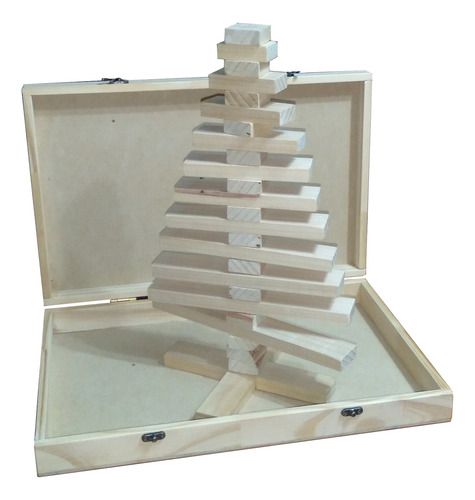 Árbol Para Armar- De Madera- Juego - En Caja