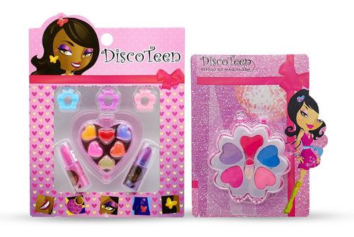 Imagem 3 de 6 de Kit Infantil Criança De Maquiagem Com Maletinha Make Linda