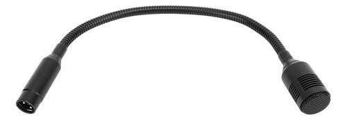 Microfone Gooseneck, 45 Cm, 3 Pinos, Mangueira, Microfone De