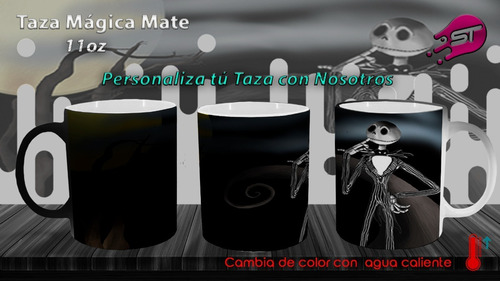 Taza Magica Alusiva Al Extraño Mundo De Jack Jack-006