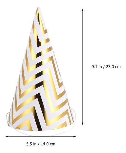 10 Unidades De Sombreros Triangulares Para Fiesta De Cumplea