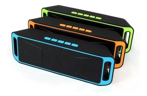 Corneta Sc208 Megabass Altavoz Speake Bluetooth Pendrive Sd