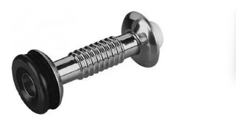 Descarga Flexible Para Inodoro Cromo Conexion Salida Baño
