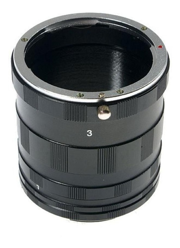 Tubo Extensor Para Macro Fotografia Câmera Nikon Ef Mount
