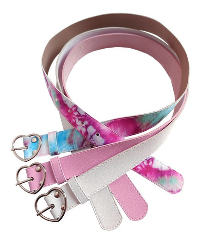 Imagem 7 de 8 de Kit Cinto Feminino Sendai Color Pink