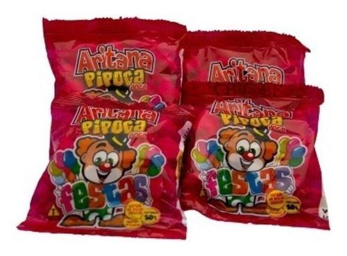 Fardo De Mini Pipoca Doce Com 100 Un De 10gr Aritana Festas