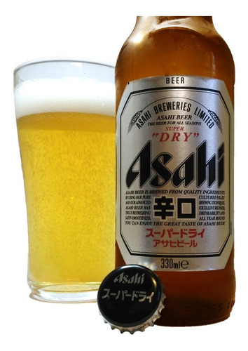 Cerveza Asahi Super Dry 330 Ml