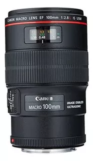 Lente Macro Canon Ef 100mm F / 2.8l Is Usm Para Cámaras