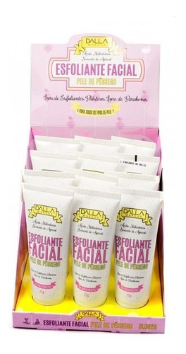 12un Esfoliante Facial Vegano Dalla Dl0826 Atacado + Brinde