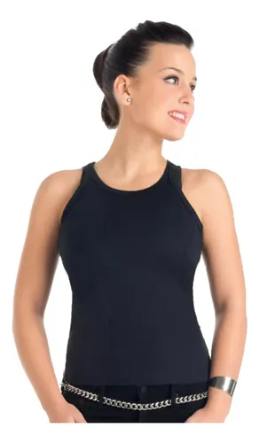 Camiseta Musculosa Mujer 100 Algodon Polera Tirantes Cuotas sin