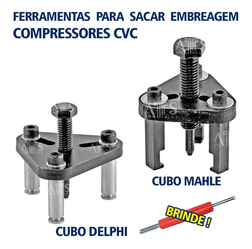 Ferramenta Saca Cubo Do Compressor Mahle / Delphi Cvc