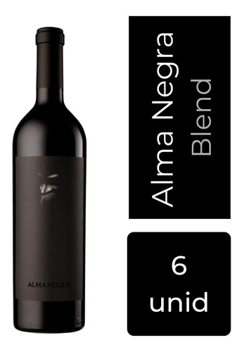 Vino Alma Negra Tinto De Ernesto Catena X 6 750 Ml Mp Drinks