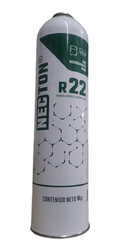 Garrafa De Gas Refrigerante R-22 Necton Puro 1kg