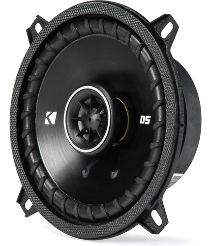 Alto-falantes Kicker de 5,25 polegadas 43dsc504 Dsc504 Dsc50 Ds Series 200w Max 50w Rms 2 vias, preto, cor preta, 2