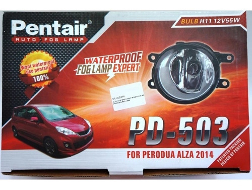 Faro Auxiliar Neblina Honda Crv 07 09 Marca Pentair