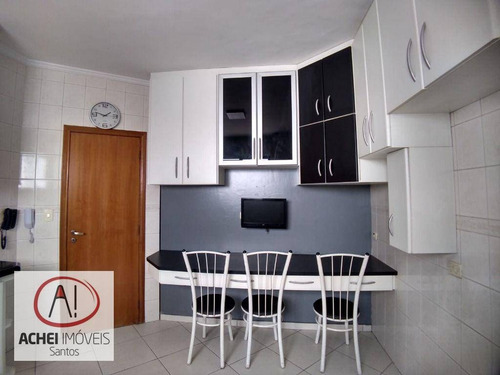 Imagem 23 de 30 de Cobertura Triplex, Com 3 Dormitórios, 3 Suites, Churrasqueira, Piscina, 2 Vagas, À Venda, 319 M² Por R$ 940.000 - Estuário - Santos/sp - Co0098