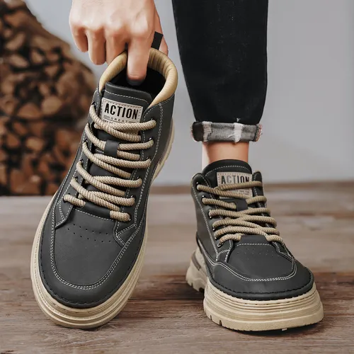 U Zapato Tenis Cómodo Transpirable Oxford Botas Hombre
