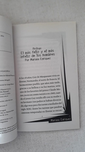 El Horla - Guy De Maupassant - Prologo Mariana EnrĂquez