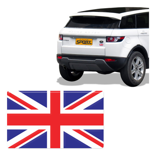 Bandeira Resinada Original Land Rover Reino Unido Inglaterra