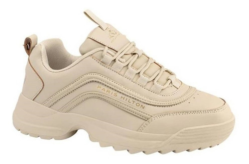 Tenis De Dama Casual Paris Hilton 5zf5 Color Nude