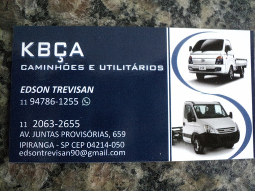 Kia Bongo 2013 + Ar Condicionado + Bau Km 151000