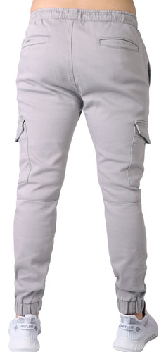 Gra - Gris Perla - Pantalón Hombre Moda Jogger Gris Furor 62