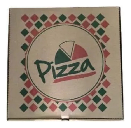 Caja Para Pizza 25x25 X 50 Unidades