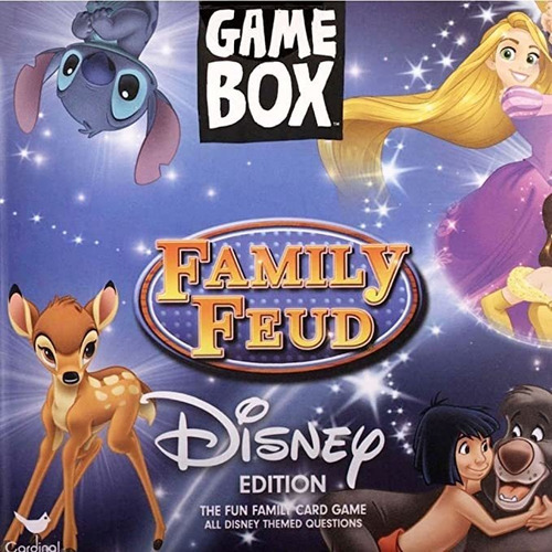 Cardinal Disney Family Feud Game Box, Multicolortu Juego D
