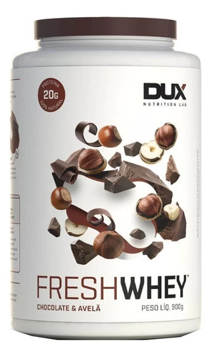 Combo 2x Fresh Whey 3w Iso Hidro Choco Belga E Avela 900 Dux Sabor Chocolate