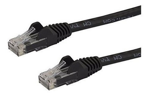 Startechcom Cat6 Cable De Ethernet 1 Ft Negro Cable De Conex