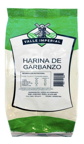 Harina De Garbanzo 1 Kg Marca: Valle Imperial Valle Imperial HARINA DE GARBANZO - Unidad - 1