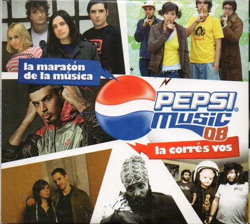 Pepsi Music 08 Cd Doble Digipack Estelares Massacre Los Nata Edición Limitada