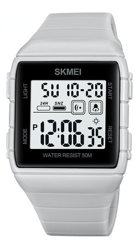 Reloj Luminoso Led Impermeable Skmei 5bar