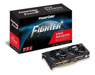 Powercolor Fighter Amd Radeon Rx 6700 Xt Gaming Graphics