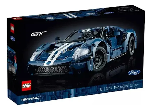 Lego 42154 Technic Ford Gt 2022 1466 Peças