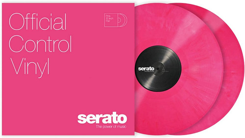 Vinil Serato Official Control rosa cor rosa