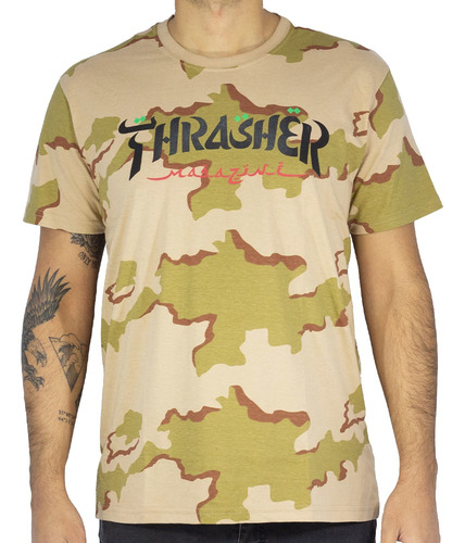 Camiseta Especial Thrasher Calligraphy Original