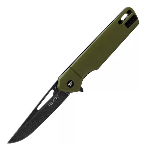Canivete Buck 239 Infusion 7cr17mov G10 Green