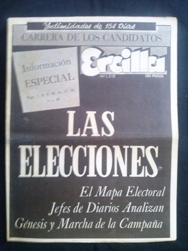 Ercilla N° 1215 3 De Septiembre De 1958 Las Elecciones