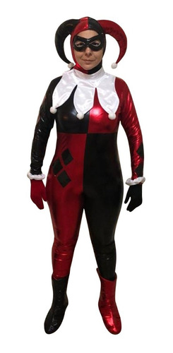 Disfraz Harley Quinn Arlequín Joker Mujer Halloween