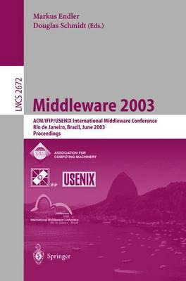 Libro Middleware 2003 : Acm/ifip/usenix International Mid...