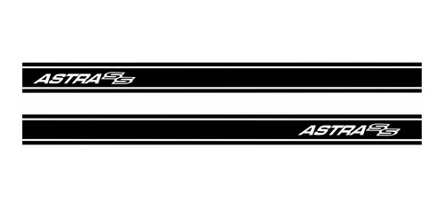 Adesivo Chevrolet Astra Faixa Lateral Ss Super Sport Imp18