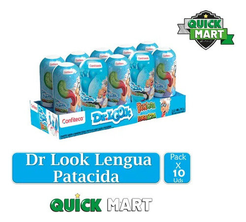 Dr Look Lengua Y Pata Acida X10 Unidades - Kg a $10