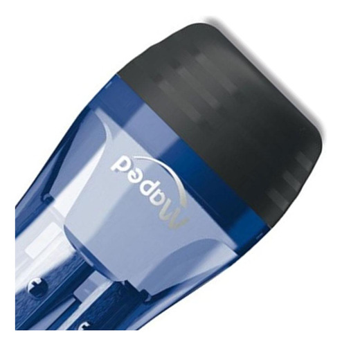 Apontador Metal 2 Furos Com Depósito 1 Unidade Azul Maped