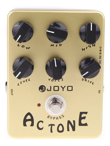 Pedal De Efectos Jf-13 Joyo Simulator Bypass Amp