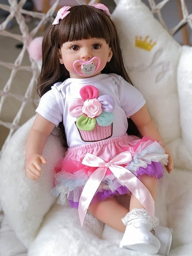 Imagen 4 de 4 de Bebe Bebé Baby Reborn Muñeca Realista Niñas